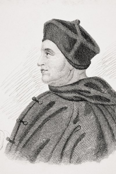 Thomas Wolsey, illustration from 